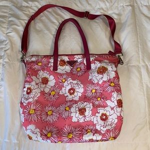Authentic Prada Floral Tessuto Tote
